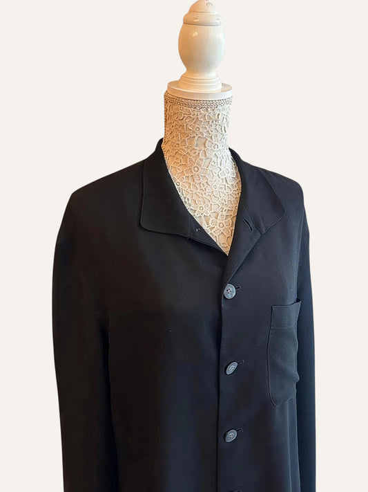 Donna Karan Pure Silk Overshirt
