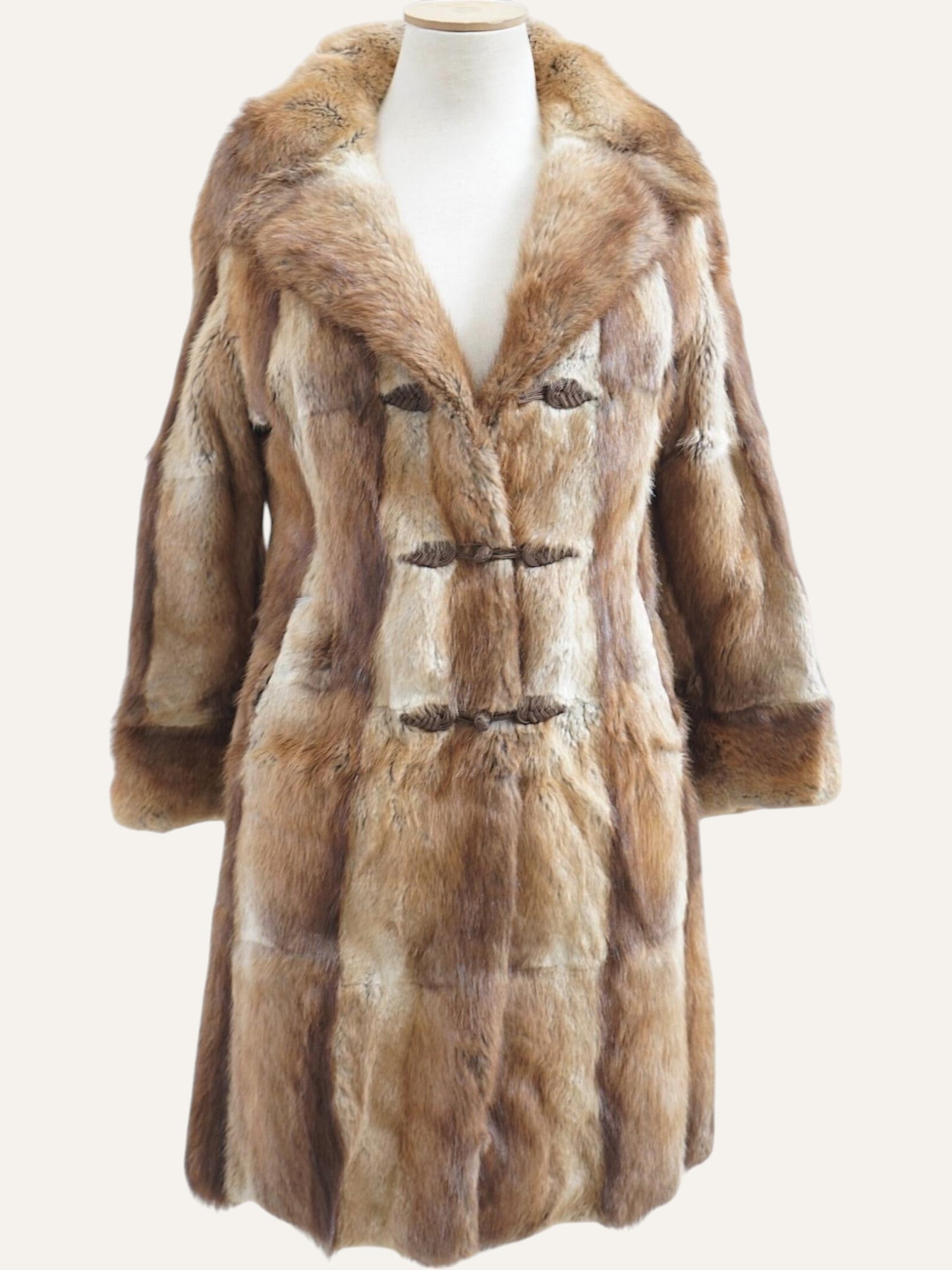 Vintage Honey Fur Coat
