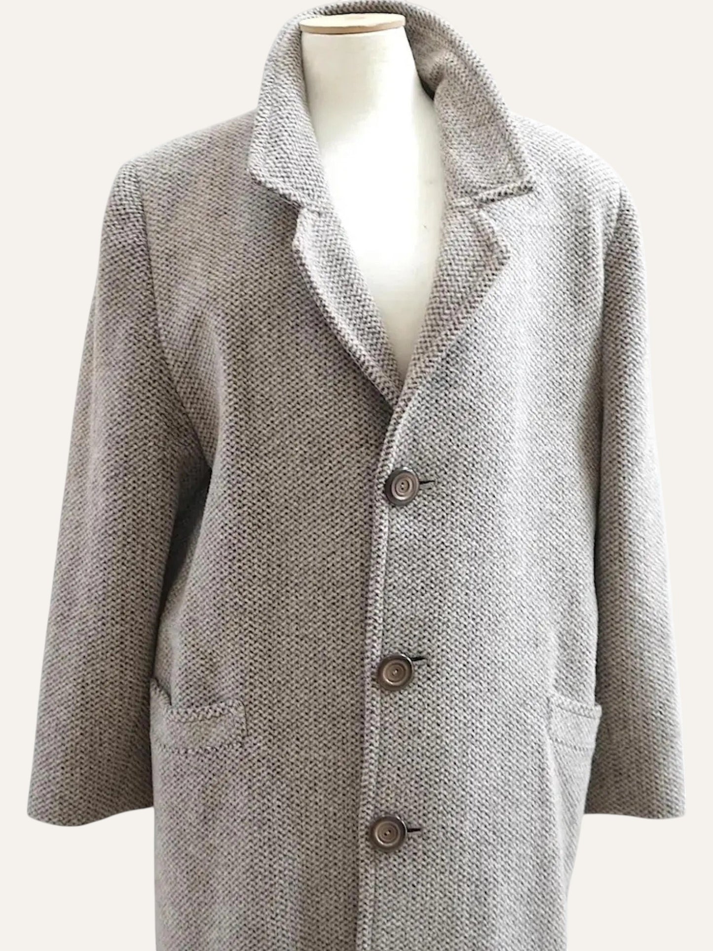 Stilista Nerini Wool Tweed Coat