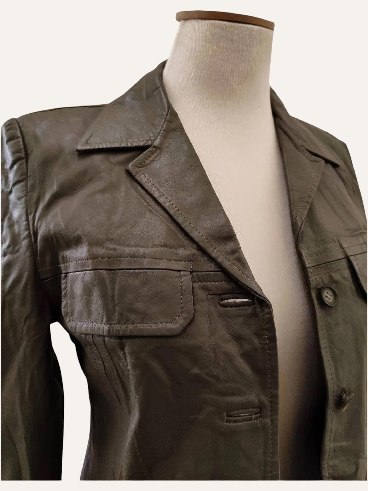 Vintage Real Leather Jacket