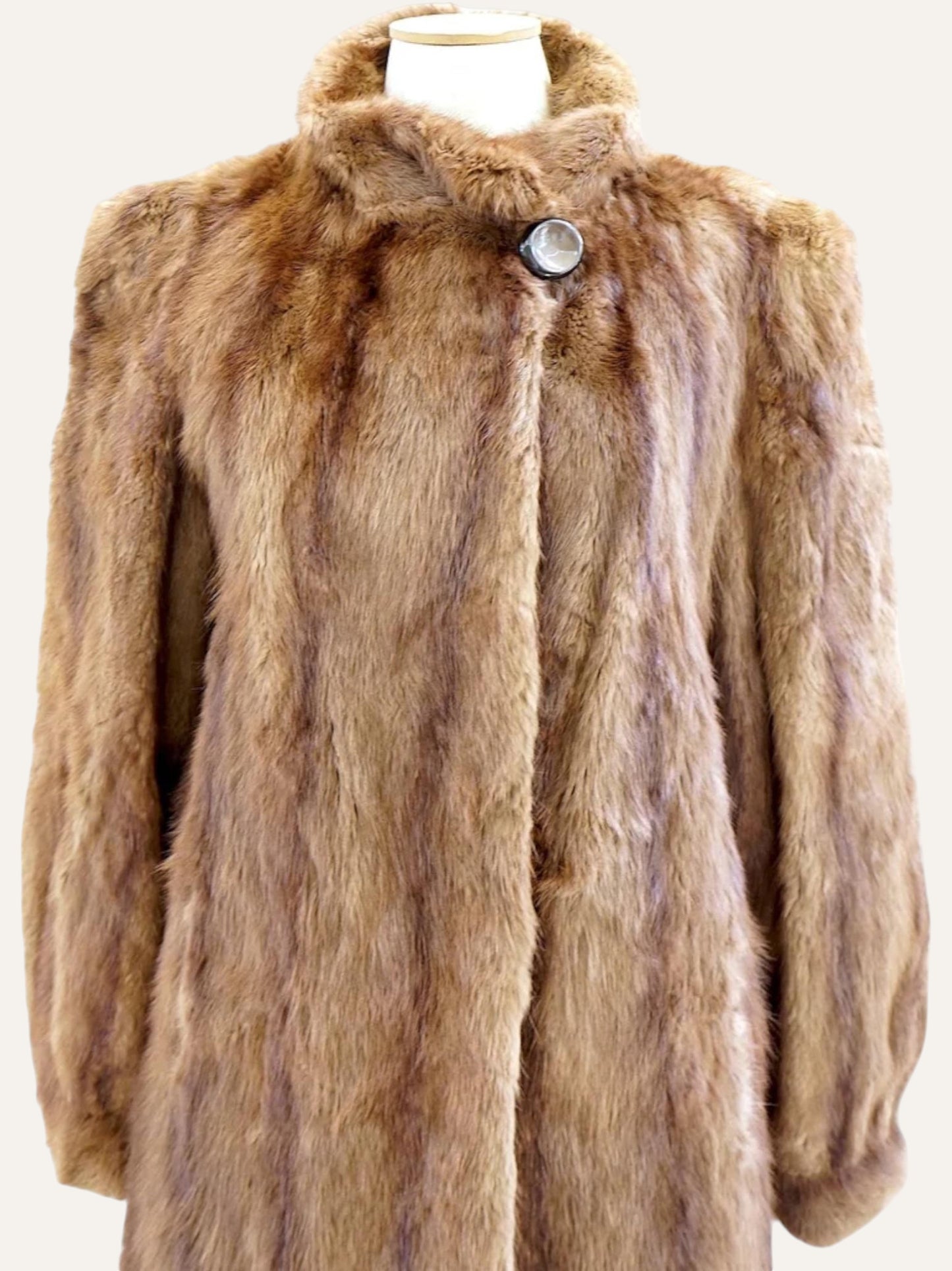 Barbini Pelliccerie Roma Fur Coat in Cognac