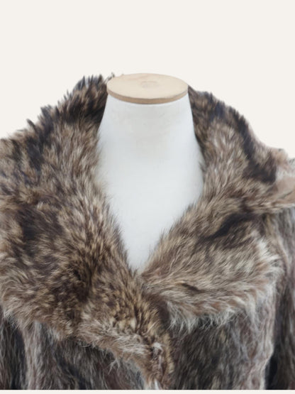 1980s Teddy Bear Real Fur Coat