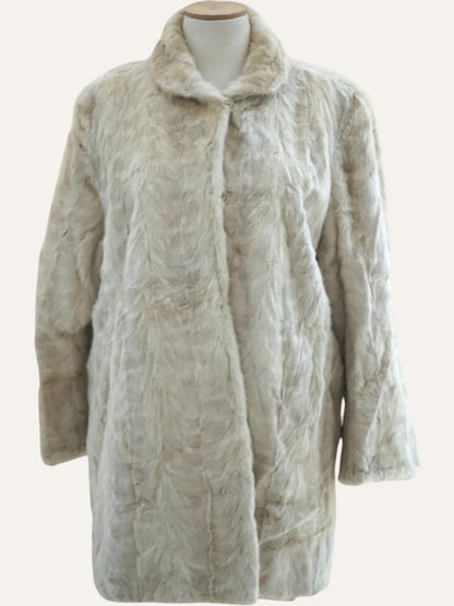Tailor Made Ivory Fur Jacket