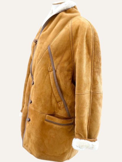 Mabrun Original Caramel Shearling Coat