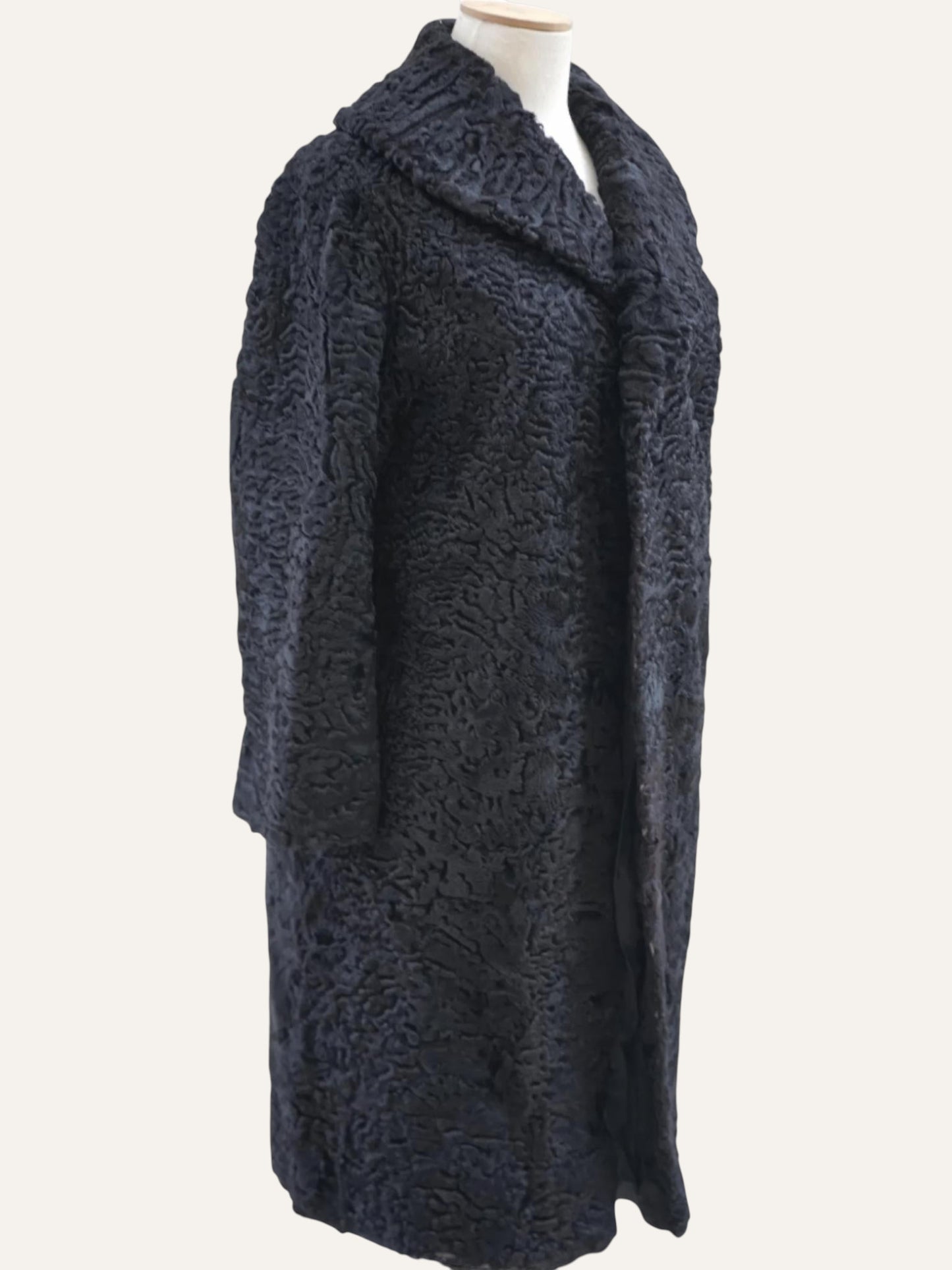 Custom Made by Cifaralli Karakul Fur Coat