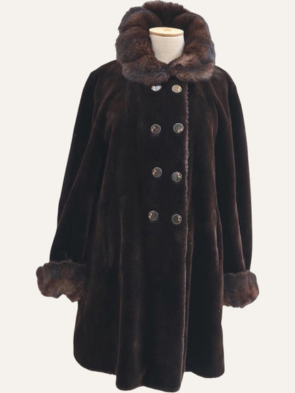 Boho Faux Fur Penny Lane Coat