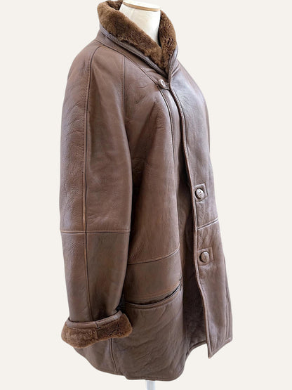 A&B Original Shearling Lambskin Coat