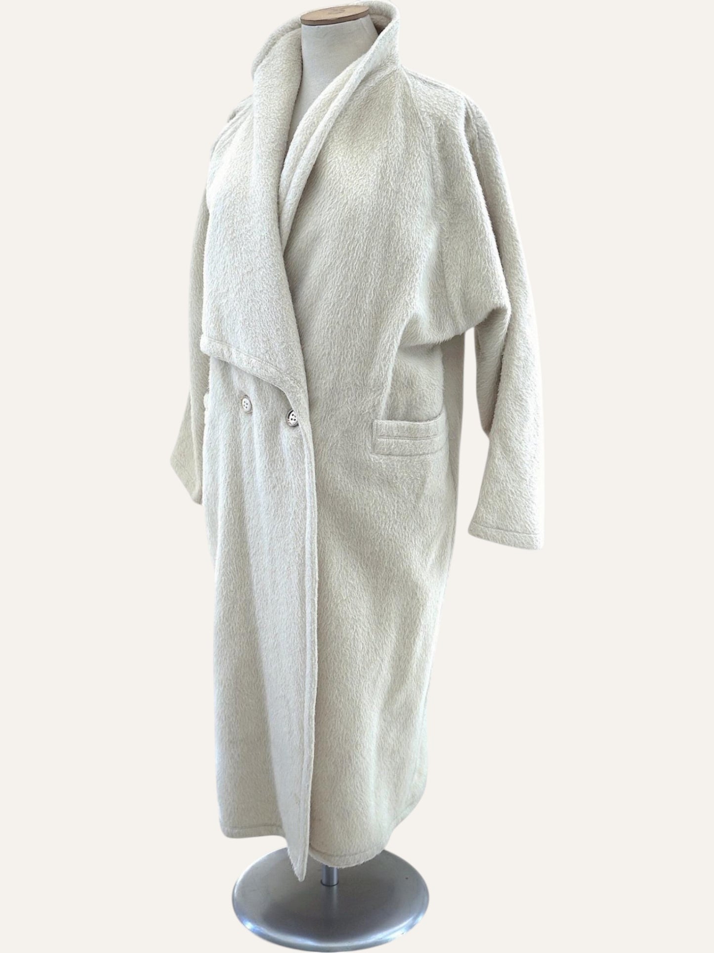 Gianni Versace Alpaca & Wool Snow Coat