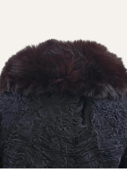 Vintage Astrakhan Persian Lamb Coat