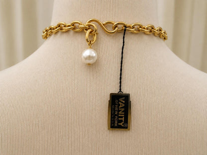 Vanity of New York Faux Pearl & Charm Necklace — image 5 of 5